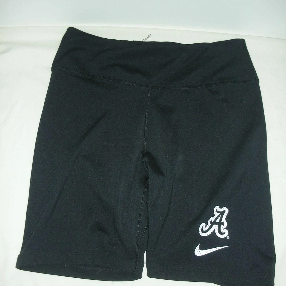 Nike Dri-FIT University of Alabama Script A Compression Shorts Black Size M